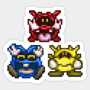 Virus Sprites Sticker